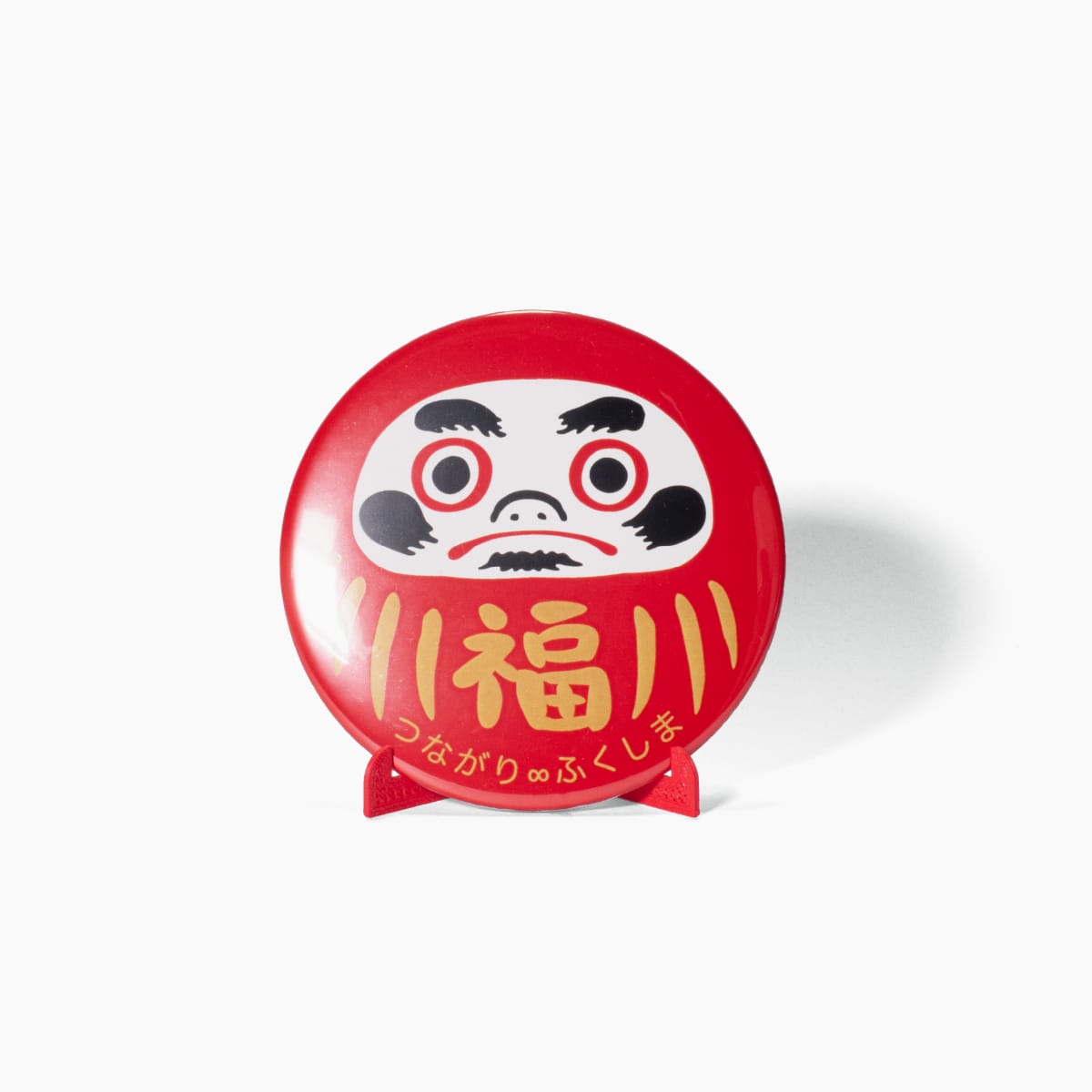 福来たる 福だるまミラー（赤） – HustleGoods